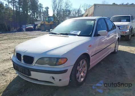 2004 BMW 325I z USA, uszkodzony, nr VIN WBAET37434NJ44199